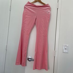 NWT Juicy Couture Velour Flare Leggings L MSRP$55